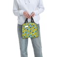 thumbnail image 6 of Salouo Lemon for Unisex Lunch Bag Leakproof Lunch Tote Large Capacity Reusable Insulated Lunch Box Cooler Lunch Container for Work/Office/Picnic/Travel-Black, 6 of 8