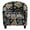 #01, variant on CJC Printed Club Chair Slipcover, 2 Piece Barrel Chair Covers Stretch Tub Chair Slipcover Armchair Sofa Cover Couch Furniture Protector for Living Room