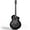 Black, variant on Ktaxon KMA102 41 Inch JF Cutaway Acoustic Electric Guitar, Basswood Guitar with 15W Built-in Speaker, EQ Control, Gloss Blue