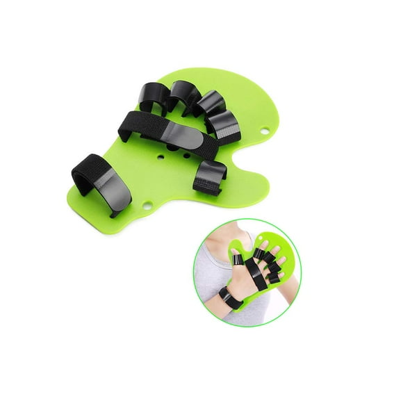 Hand Splint Finger Separator Resting Splint Neuropathy Brace Stroke Rehabilitation Parkinsons Devices Extension Hand Wrist Orthotics Training Board Hemiplegia Traumatic Brain