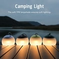 thumbnail image 4 of Camping Lamp, Tent Lantern Wide Application USB Charging Portable TPR Lampshade  For Home, 4 of 8