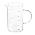 thumbnail image 2 of Taza Medidora De Vidrio Mango Aislado Boquilla En Forma De V Tapa De Bambú Vidrio De Borosilicato Alto Taza De Vidrio Resistente Al Calor Con Línea De Escala Para Cocina Restaurante Regazo Moyic HA027212-02, 2 of 6
