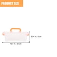 thumbnail image 5 of Orange Plastic Toy Storage Organizer with Handle for Home Use Durable Transparent Bins 5pcs, 5 of 10