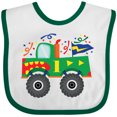thumbnail image 3 of Inktastic 1st Birthday Truck Boys Baby Bib, 3 of 4