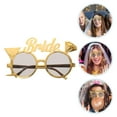 thumbnail image 1 of unbranded Accesorios De Fiesta Gafas Para Novia Doradas Para Despedida Y Ambientación Divertida, 1 of 8