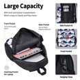 thumbnail image 4 of Fotbe Cartoon Iceberg Polar Bear Set Escolar 3 en 1 para Niños - Mochila Duradera con Lonchera Aislante y Estuche para Lápices - Mochila Escolar para Niños y Niñas, 4 of 7