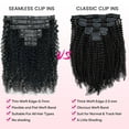 thumbnail image 2 of 100% Human Hair Wig Curly 16" Natural Black Hair Heat Resistant Bleachable, 2 of 6
