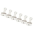thumbnail image 4 of Paper Binder Clips,50Pcs Metal Hollow Binder Metal Binder Clips Binder Clips World-Class Design, 4 of 14