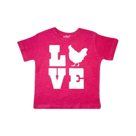 

Inktastic Love Chickens Gift Toddler Boy or Toddler Girl T-Shirt