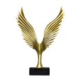 thumbnail image 2 of Eagle Statue Bird Sculpture Table Centerpieces Desktop Office Resin Figurine Gold, 2 of 7