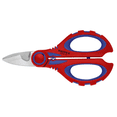 thumbnail image 1 of KNIPEX 95 05 10 SB Tijeras para electricista con crimpadora 160 mm, 1 of 9