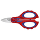 thumbnail image 1 of KNIPEX 95 05 10 SB Tijeras para electricista con crimpadora 160 mm, 1 of 9
