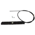 thumbnail image 2 of Uflex Boat Steering Cable M86X18 Fits Universal Steering Helm; Rack And Pinion Design; 18 Feet Length; Black; Stainless Steel Output End Fitting; 7.9 Inch Minimum Bend Radius, 2 of 6