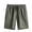 Army Green, variant on Men's Quick Dry Cargo Shorts, Elastic Drawstring Waist with Multiple Zipper Pockets, Lightweight Casual Hiking Shorts for Men Stretchy Breathable Black M