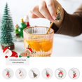 thumbnail image 4 of Juego de cucharas de Navidad de 6 uds., vajilla de Navidad, azúcar, postre, té, hielo, agitador, sopa, café, cucharas, herramienta de cocina, Kits de decoración para fiestas Plata/6 piezas Wosthever HA044668-02, 4 of 6