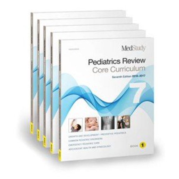 Pre-Owned 2016-2017 Medstudy Pediatrics Review Core Curriculum, 7th edition, 9781932703870, 193270387X, Paperback, 7th edition