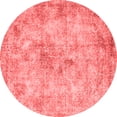 thumbnail image 1 of Ahgly Company Indoor Round Persian Red Traditional Area Rugs, 4' Round, 1 of 4