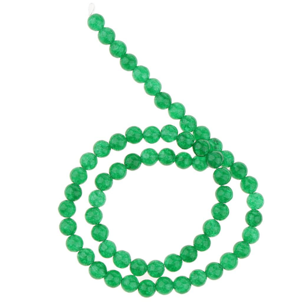 Apple Green Natural Jade Spacer Loose Round Beads 15" 4 6 8 10 12mm Free Shippin 