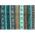 thumbnail image 1 of Ahgly Company Indoor Rectangle Abstract Light Blue Contemporary Area Rugs, 3' x 5', 1 of 4