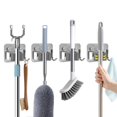 thumbnail image 1 of Aenfaiy Soporte de Escobas para Pared 4 Unidades Acero Inoxidable, 1 of 7