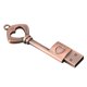 thumbnail image 3 of 10X USB 2.0 Metal USB Pen Drive Pure Copper Heart USB Flash Drive Key (Copper, 8GB), 3 of 5