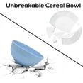 thumbnail image 3 of Tazones de cereales irrompibles NOGIS de 24 oz - Tazón reutilizable de paja de trigo - Apto para lavavajillas y microondas - Juego de tazones de bambú para niños, para sopa, ensalada, arroz, avena y, 3 of 7