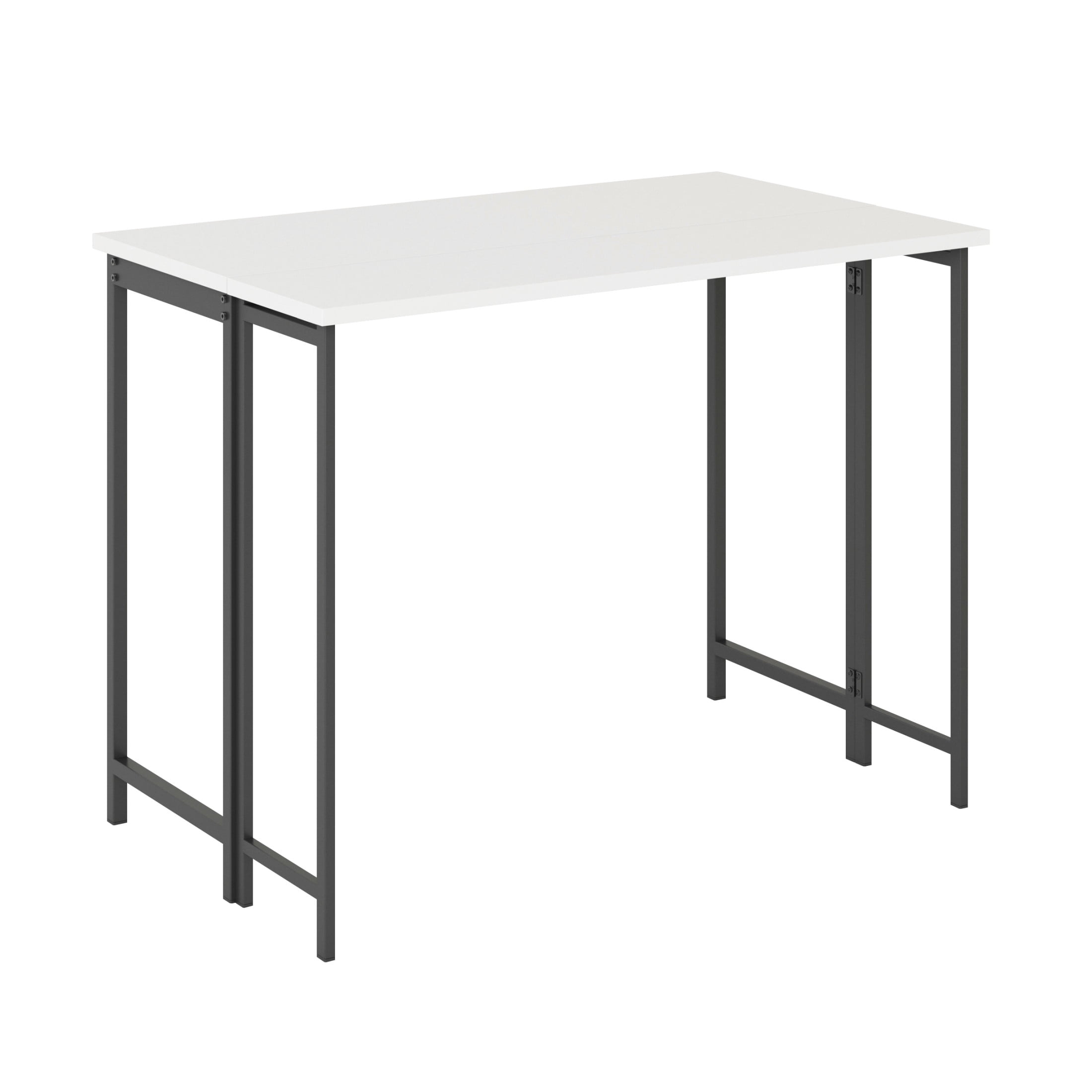 Sauder North Avenue Modern Drop Leaf Dining Table,, White Finish