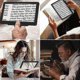 thumbnail image 5 of 5x Magnifying Glass For Reading, Large And Lightweight Magnifier Provide Full Page Viewing Area, Perfect Handheld Magnifier For Reading Small Prints A, 5 of 5