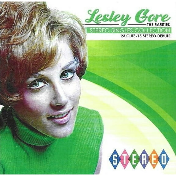 Lesley Gore - Rarities-The Stereo Singles Collection-23 Cuts-15 Stereo Debuts - Music & Performance - CD
