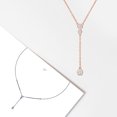 thumbnail image 5 of Everly Women's Created Moissanite Sterling Silver Necklace, 5 of 9