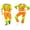 Orange, variant on SUNSIOM 90s Hip Hop Costumes Outfits, Retro Tracksuit, Patchwork Long Sleeve Coat Long Pants, 80s Costumes for Men and Women