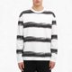 thumbnail image 1 of Ceisia Men's Ink-Brush Stripe Long-Sleeve T-Shirt | Relaxed Summer Casual Top Gift, 1 of 7