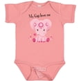thumbnail image 3 of Inktastic Aditi My Gigi Loves Me Pink Elephant Beautiful Girls Baby Bodysuit, 3 of 5