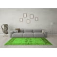 thumbnail image 3 of Ahgly Company Indoor Rectangle Oriental Green Traditional Area Rugs, 8' x 10', 3 of 4