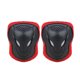 thumbnail image 5 of Equipo de protección Sunnimix 6Pcs Codo Muñequera Rodilleras Skate Ciclismo Rojo XS, 5 of 5