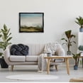 thumbnail image 2 of Stupell Industries Rural Hay Bales Landscape Painting Jet Black Floating Framed Canvas Print Wall Art, Design by Liz Jardine, 2 of 6