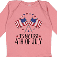 thumbnail image 4 of Inktastic My 1st 4th of July Parade Boys or Girls Long Sleeve Baby Bodysuit, 4 of 5