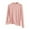 Pink, variant on Ltctricy Women's Plus Size Thermal Shirts Fleece Lined Long Sleeve Mock Neck Basic T Shirts Base Layer Tops Loose Tunic Blouses(Red,X-Large)