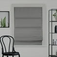 CHICOLOGY Cordless Roman Shade Del Mar Pearl Grey (Blackout) 27"W X 64