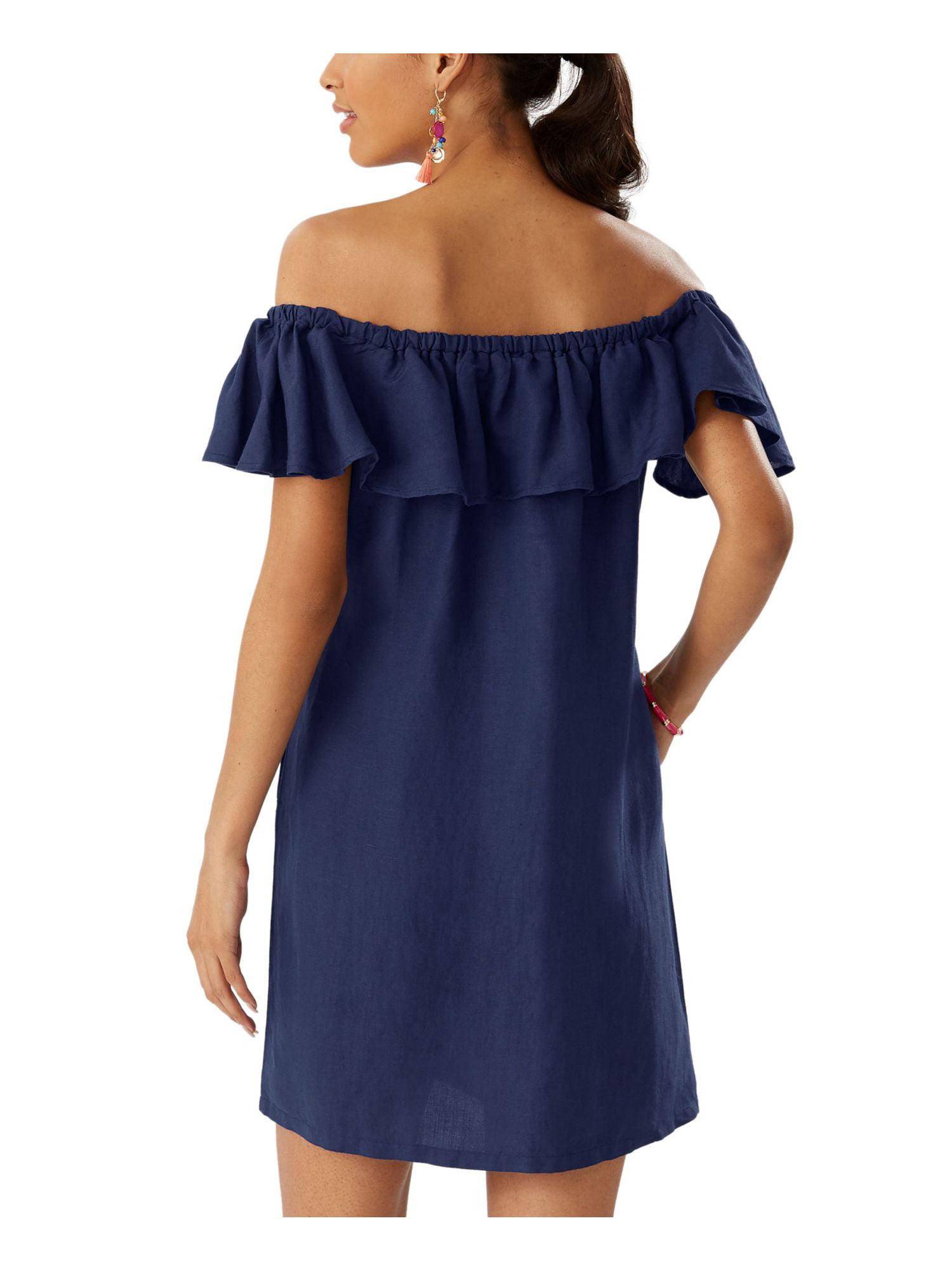 Mickey Mouse Off-the-Shoulder Dress for Women by Tommy Bahama