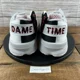 thumbnail image 5 of Adi-das DAME 8 ‘Dame Time’ White Red BlackBasketball Shoes GY0384 Men's Size 9, 5 of 6
