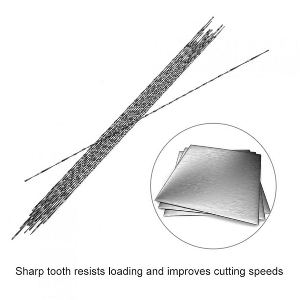 Metal Saw Blades 12 Pieces Scroll Saw Saw Blades Wood Saw Blades