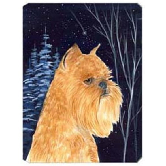 Starry Night Brussels Griffon Mouse Pad, Hot Pad & Trivet