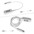 thumbnail image 5 of Amdohai HUB 3 Port Multi Functional Card Reader High Speed USB 2.0 Splitter for Computer Laptop Charging Cords to Various Devices, 5 of 5