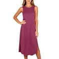 thumbnail image 6 of Vrorvz Long Nightgown for Womens Sleeveless Tank Nightshirts Sleepwear Loose Nightdress Nightgowns, 6 of 6