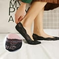 thumbnail image 5 of Jtbuh XLY Lace No Show Liner Socks for Women, Ladies Low Cut Socks Invisible Summer Thin Sock, Lightweight Lace Trim, 5 of 5