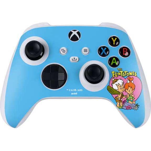 Skinit Cartoons Bamm-Bamm and Pebbles Xbox Series S Controller Skin