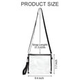 thumbnail image 4 of LAVA Clear Crossbody Purses Stadium Approved Clear Shoulder Bags for Concerts Sports Events (Gray), 4 of 10