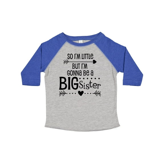 Inktastic So I'm Little, but I'm Gonna Be a Big Sister Girls Toddler T-Shirt