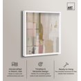 thumbnail image 2 of Muted Palette I Shadowbox Print Neutral Boho Art by Art Remedy, White Frame, 24 x 30, 2 of 6